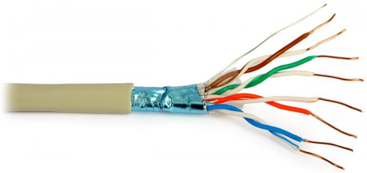 Инсталационен LAN кабел  Кабел SeaMAX SC-F-UTP-6-PVC, 23AWG F-UTP, cat. 6, 4P, PVC, 500mна ниска цена с бърза доставка - BestPC.BG