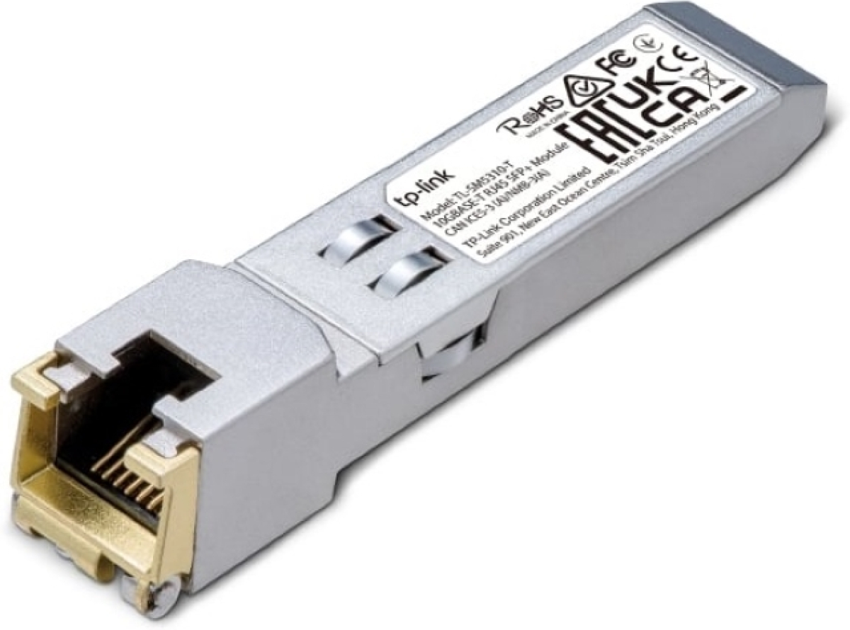 SFP Модул Оптичен модул TP-Link TL-SM5310-T, 10Gbit SFP+, RJ45на ниска цена с бърза доставка - BestPC.BG