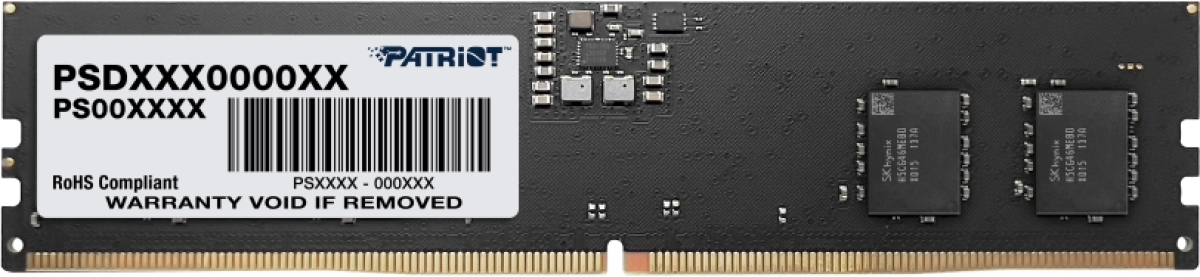 Памет Patriot Signature 32GB DDR5 4800Mhzна ниска цена с бърза доставка - BestPC.BG