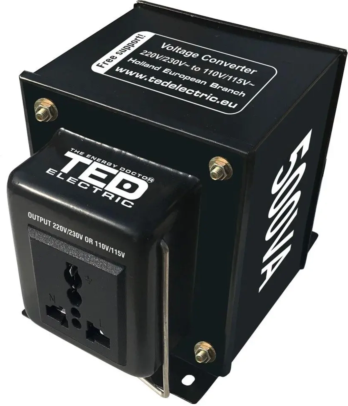 Продукт TED ELECTRIC волтов конвертор  220V - 110V  Up - Down  500VA  TED003676на ниска цена с бърза доставка - BestPC.BG