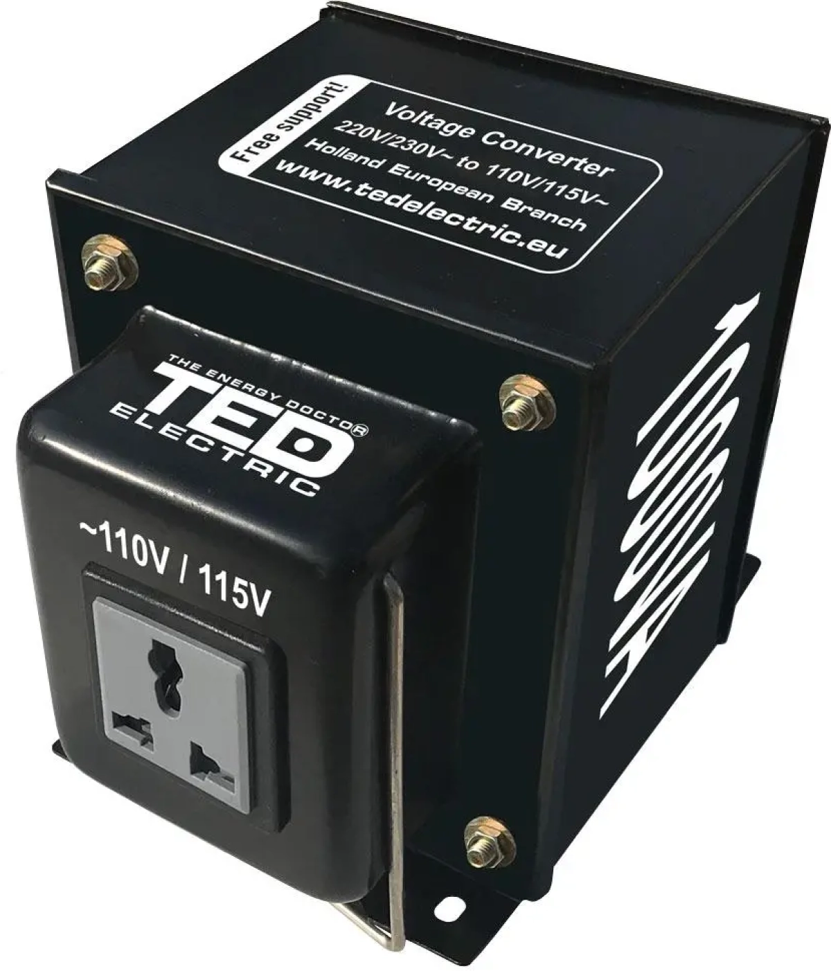 TED ELECTRIC волтов конвертор  220V - 110V  Up - Down  1000VA  TED003645на ниска цена с бърза доставка - BestPC.BG