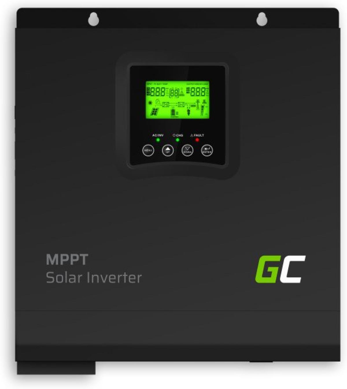 Инвертор GREEN CELL, Соларен, Off Grid, MPPT конролер, 24VDC, 3000W, Чиста синусоидана ниска цена с бърза доставка - BestPC.BG