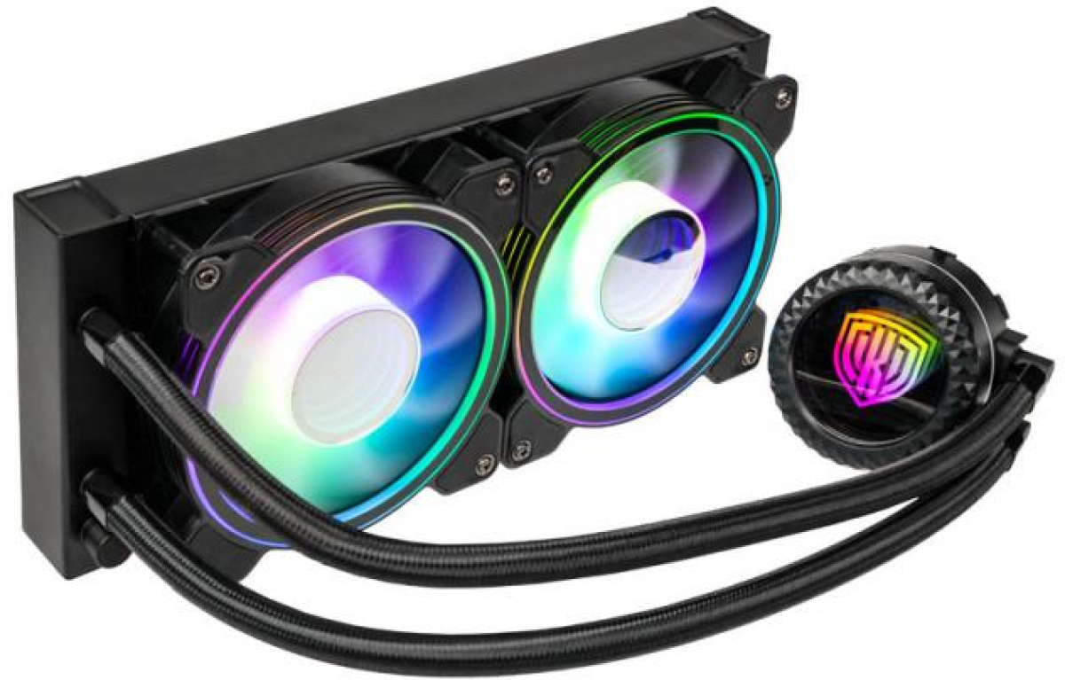 Водно охлаждане Kolink Umbra Void AIO 240 ARGB, 4-Pin, 600 - 2200 RPM, 30 dBA, 25.62 - 93.97 CFMна ниска цена с бърза доставка - BestPC.BG