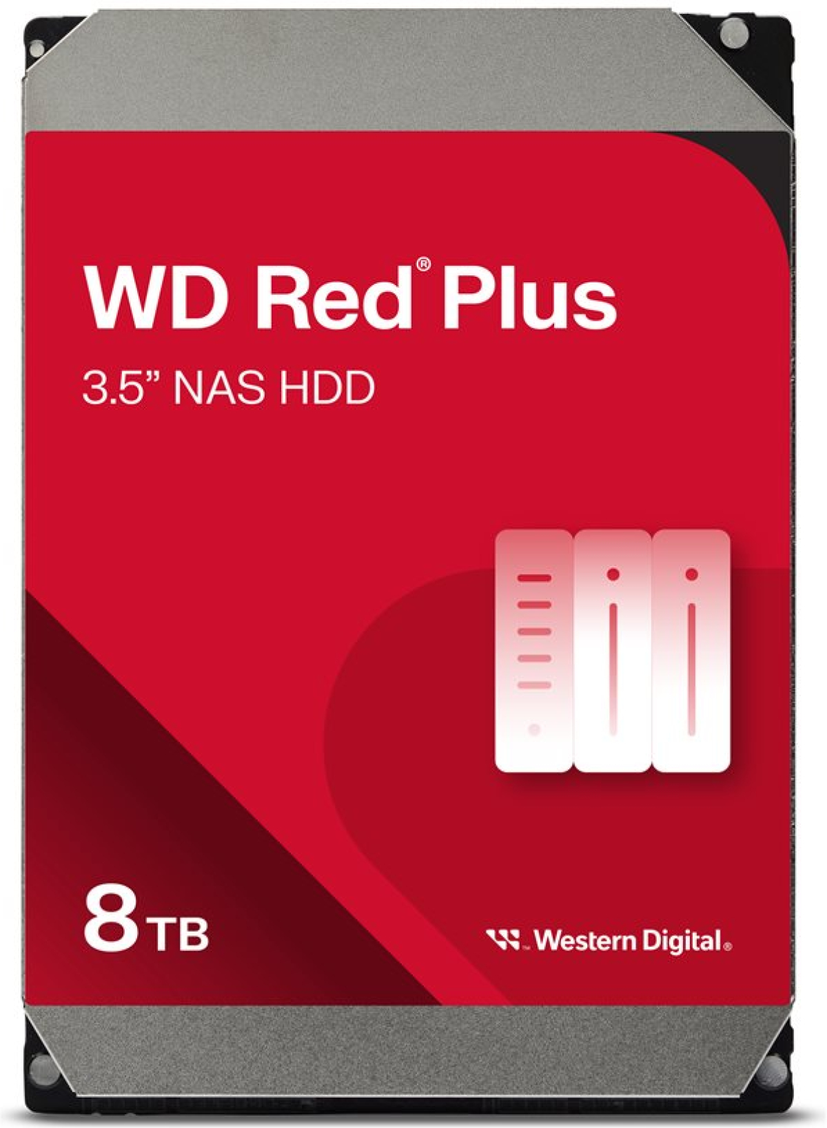 HDD NAS WD Red Plus 8TB SATA 6Gb-s HDD Desktopна ниска цена с бърза доставка - BestPC.BG