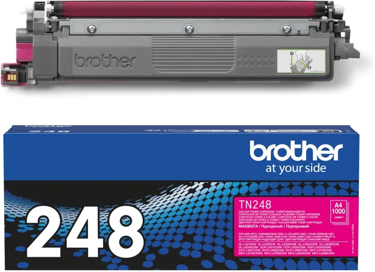 Тонер за лазерен принтер Brother TN-248M Toner Cartridgeна ниска цена с бърза доставка - BestPC.BG