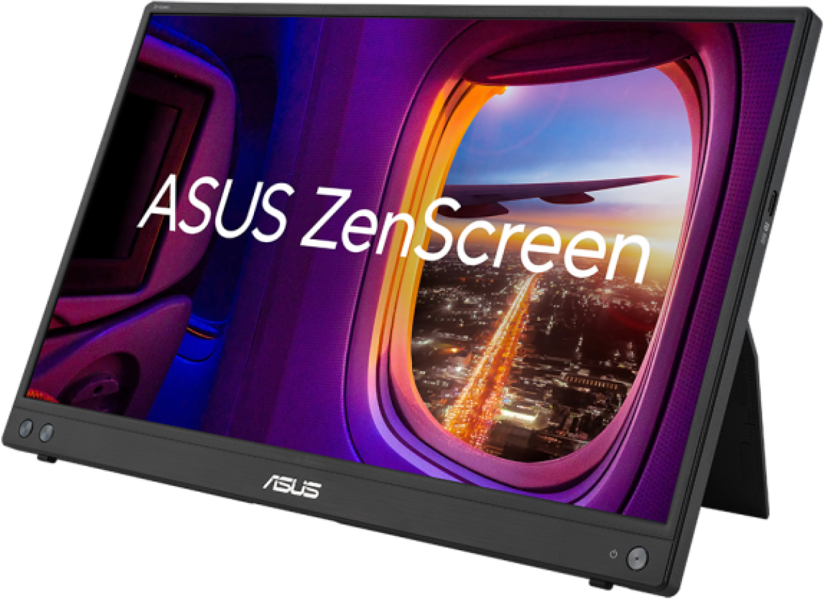 Монитор ASUS ZenScreen MB16AHV 15.6" FHD 1920x1080, IPS, USB Type-Cна ниска цена с бърза доставка - BestPC.BG