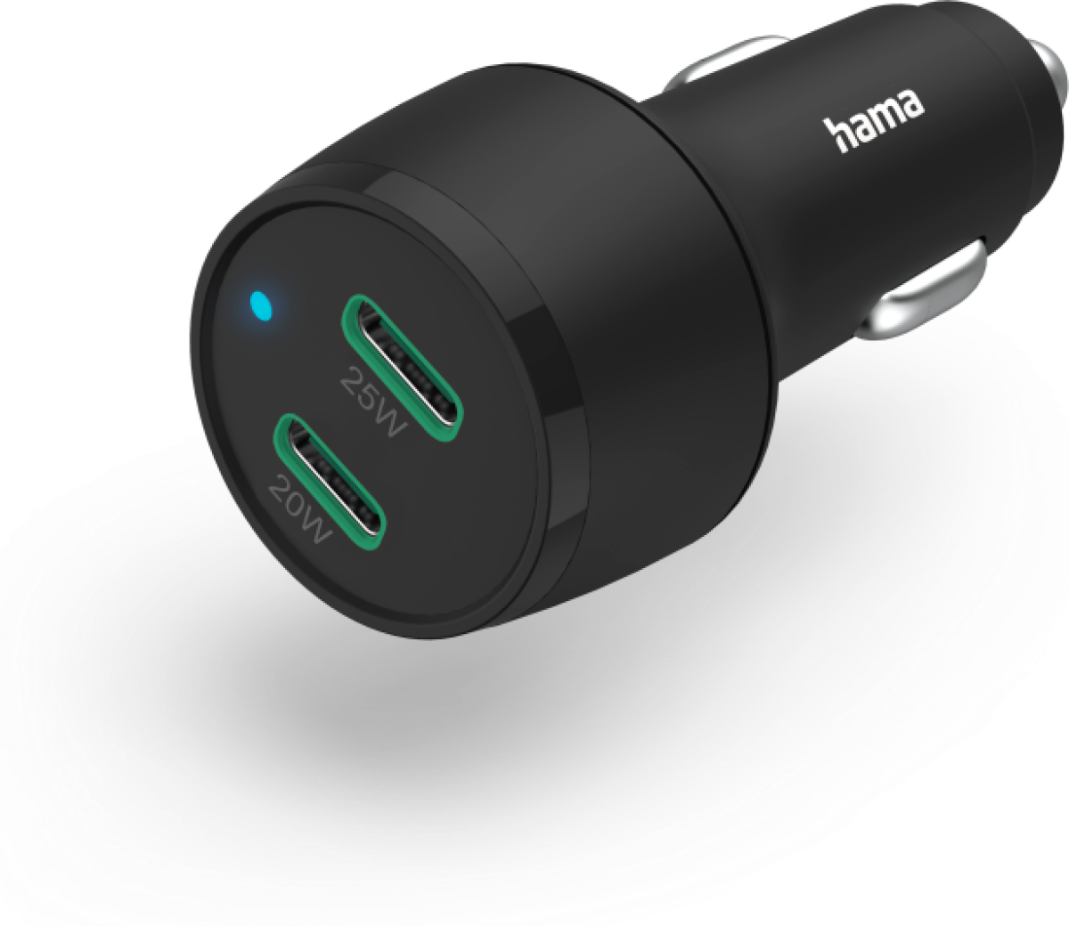 Принадлежност за смартфон HAMA Бързо зарядно за кола, 2x USB-C Qualcomm, 45 W, чернона ниска цена с бърза доставка - BestPC.BG