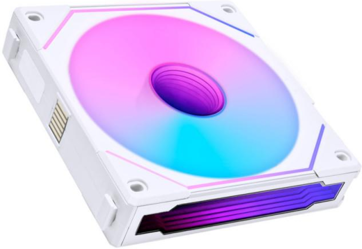 Вентилатор Lian-Li UNI SL-INF Reverse Blade, 120 мм, ARGB PWM, Бялна ниска цена с бърза доставка - BestPC.BG