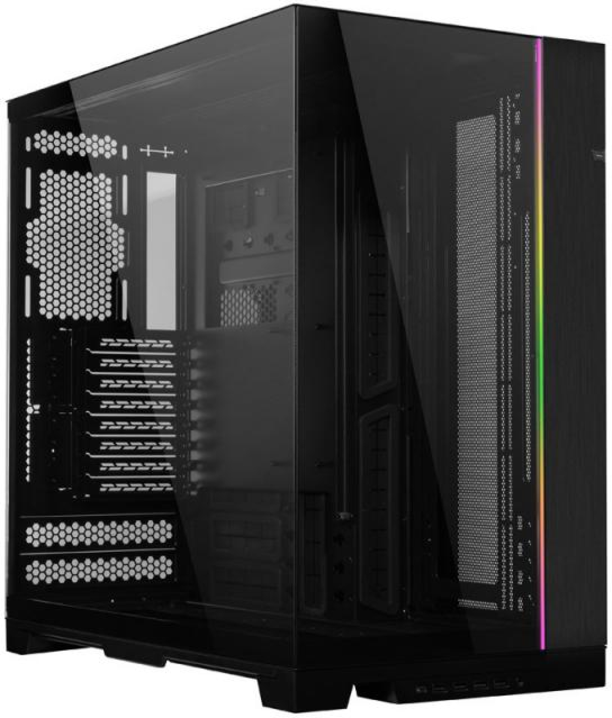 Кутия Lian Li PC-O11 Dynamic EVO XL Full-Tower, Tempered Glass, Чернана ниска цена с бърза доставка - BestPC.BG