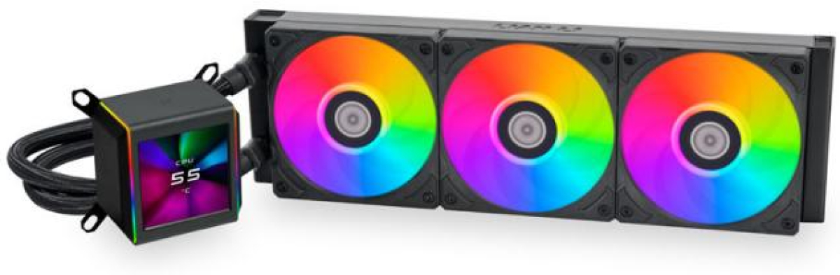 Охладител за процесор Lian Li GALAHAD II LCD 360 ARGB - Blackна ниска цена с бърза доставка - BestPC.BG