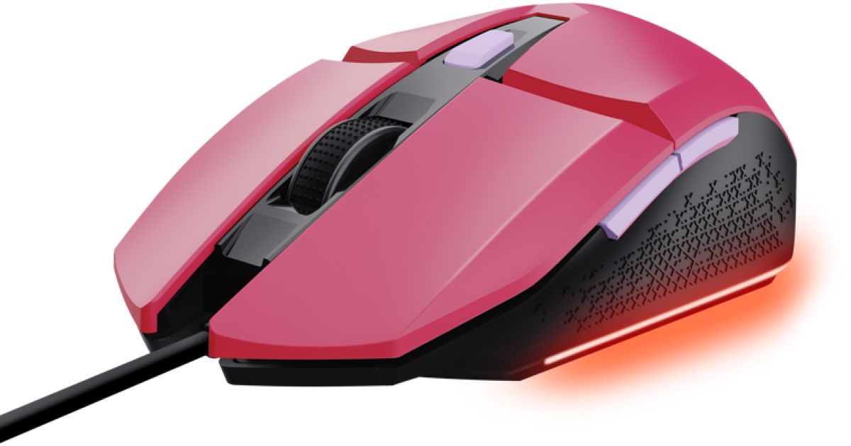 Мишка Геймърска TRUST GXT109 Felox Gaming Mouse розована ниска цена с бърза доставка - BestPC.BG