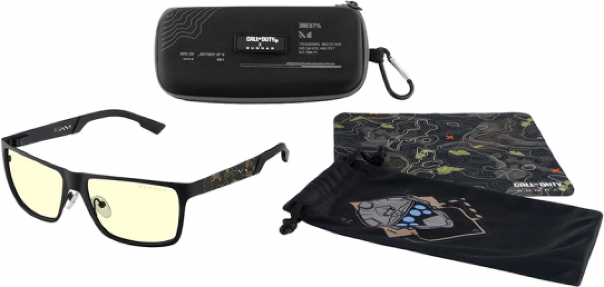 Комплект GUNNAR x Call of Duty UAV Edition - Onyx-Topo - Amber - Очила + калъфна ниска цена с бърза доставка - BestPC.BG