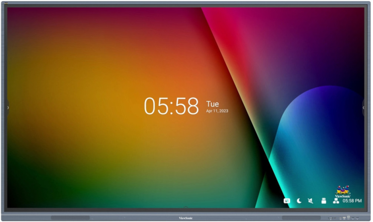 Интерактивна дъска/дисплей ViewSonic IFP7533-G, 75\'\' IPS LED panel, AG, Ultra Fine Touch, 16:9, 4K UHD 3840x2160, 8ms, 350cd/m2, 5000:1, HDMI LAN, VGAна ниска цена с бърза доставка - BestPC.BG