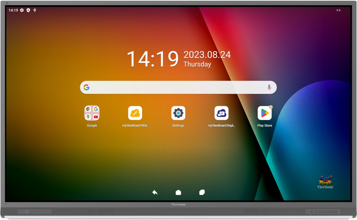 Интерактивна дъска/дисплей ViewSonic IFP8652-2F, 86\'\' VA LED panel, AG, Ultra Fine Touch, 16:9, 4K UHD 3840x2160, 7ms, 400cd/m2, 2x LAN, HDMIна ниска цена с бърза доставка - BestPC.BG