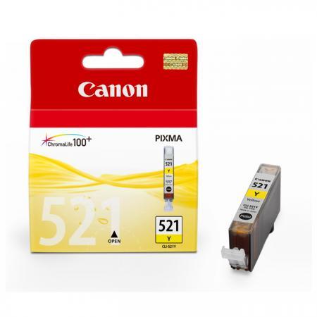 Касета с мастило CANON CLI-521Yна ниска цена с бърза доставка - BestPC.BG