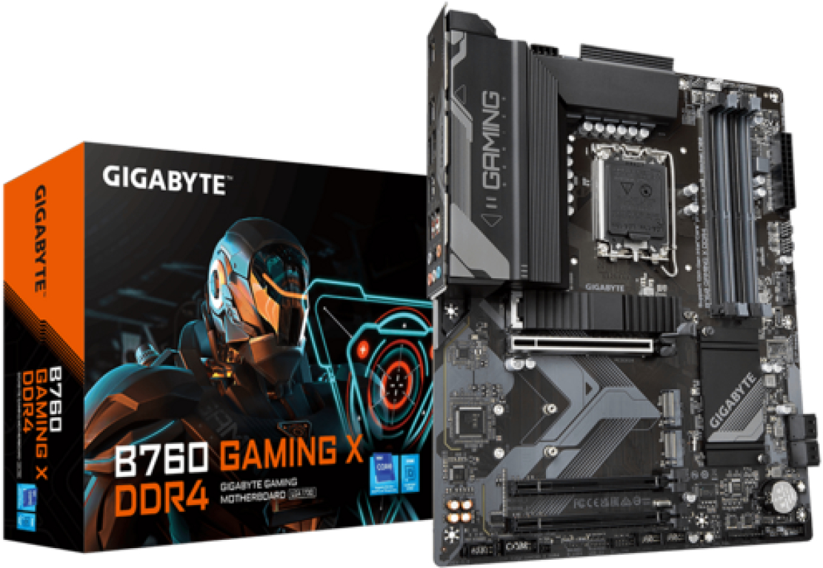 Дънна платка Gigabyte B760 Gaming X, LGA1700, 4x DDR4, 4x SATA 6.0 Gb/s, ATXна ниска цена с бърза доставка - BestPC.BG