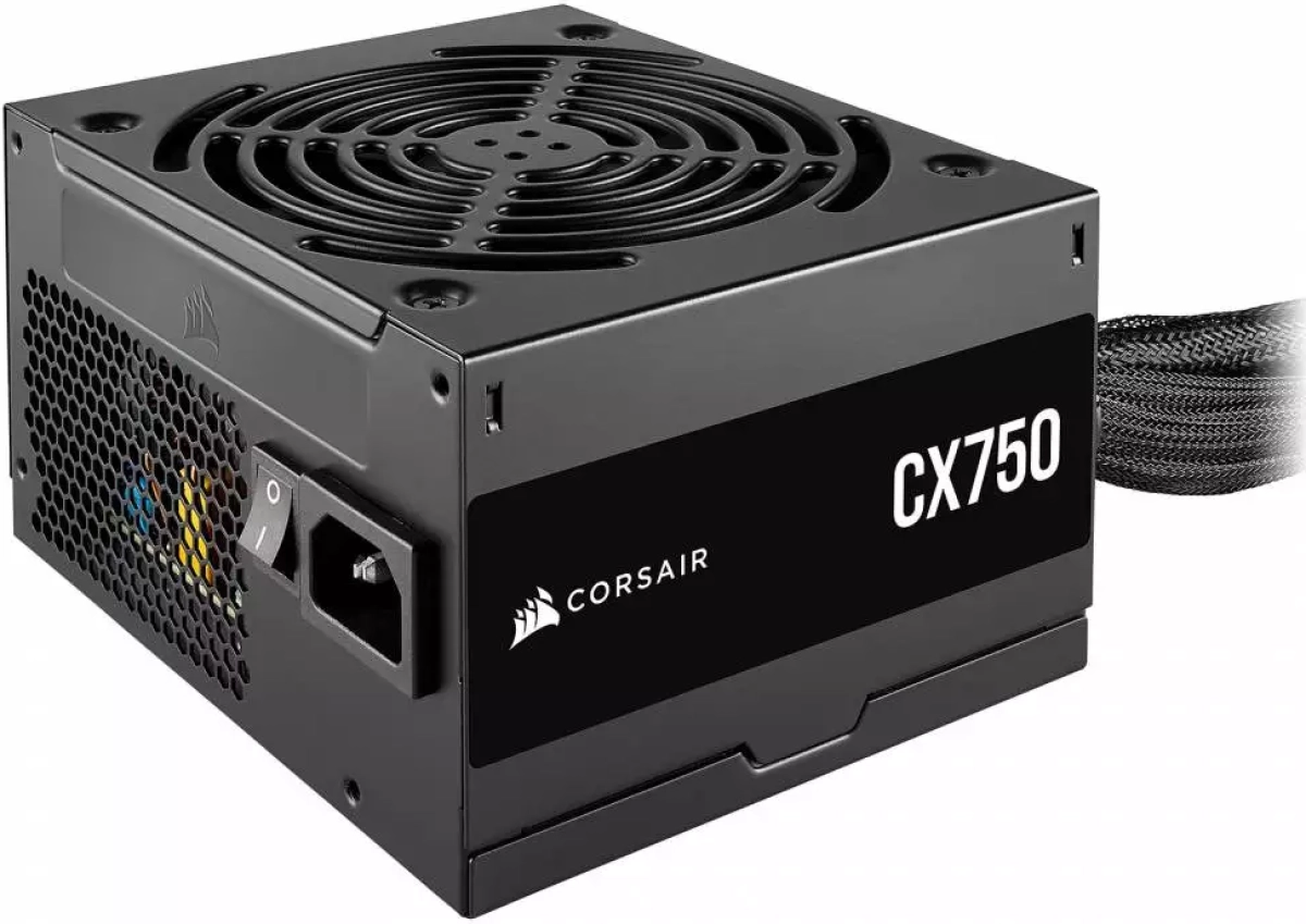 Захранване CORSAIR CX750, ATX, 750W, Модулно, 120 мм, 80 Plus Bronzeна ниска цена с бърза доставка - BestPC.BG