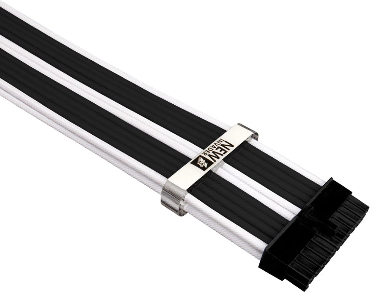 Други Custom Modding Cable Kit Black-White - ATX24P, EPS, PCI-e -BKW-001на ниска цена с бърза доставка - BestPC.BG