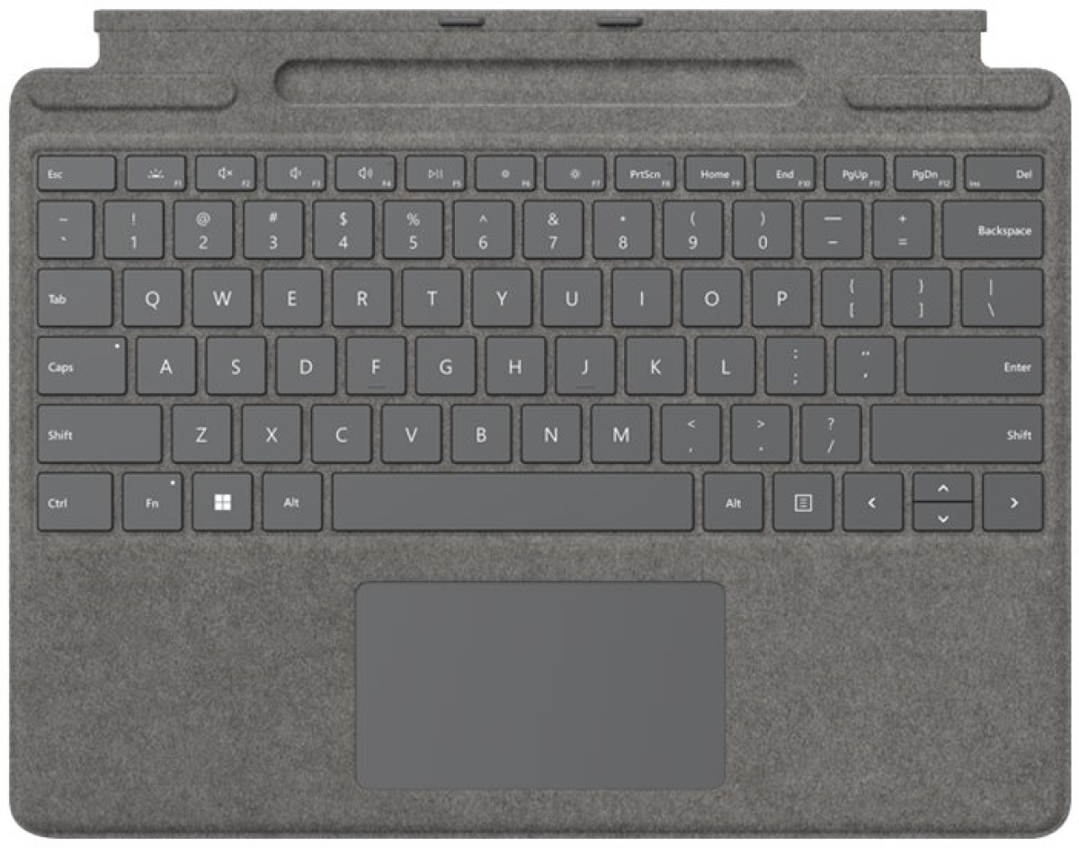 Аксесоар за таблет Microsoft Surface Pro 8-9, английски, механични клавиши, сив цвятна ниска цена с бърза доставка - BestPC.BG