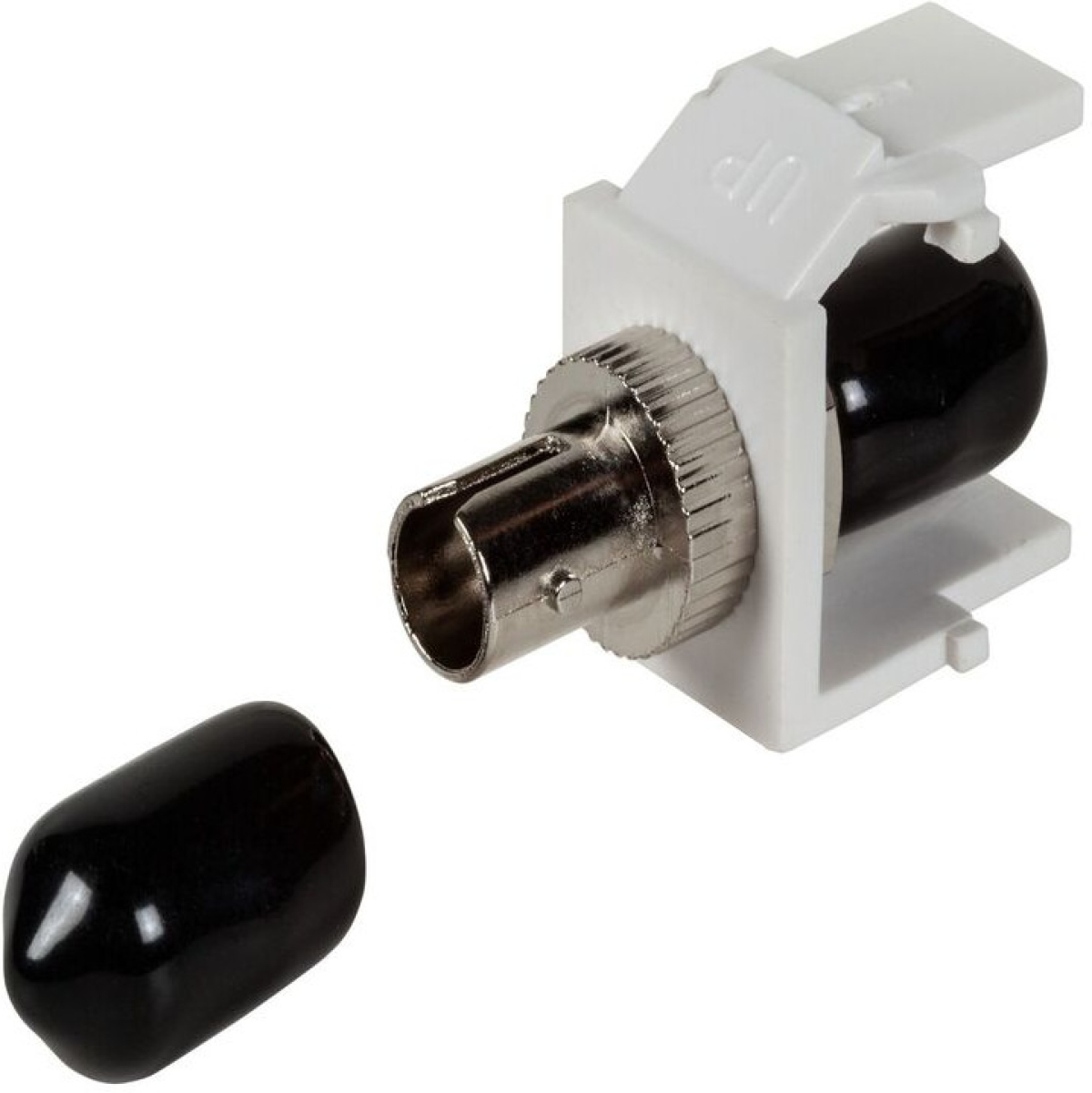 Конектор / букса ST-UPC кийстон адаптер, мултимод 50-125, бял-черен, EFBна ниска цена с бърза доставка - BestPC.BG