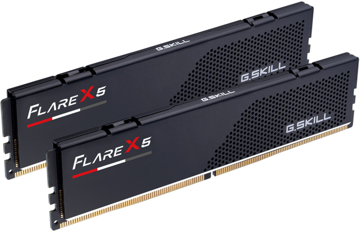 Памет G.SKILL Flare X5 Black 32GB(2x16GB) DDR5 6000MHz CL30 F5-6000J3038F16GX2-FX5на ниска цена с бърза доставка - BestPC.BG