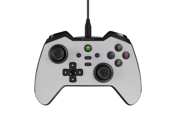 Мултимедиен продукт Genesis Gamepad Mangan 300 (for PC-SWITCH-MOBILE) Whiteна ниска цена с бърза доставка - BestPC.BG