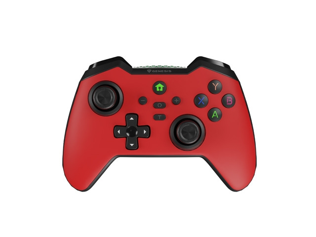 Мултимедиен продукт Genesis Gamepad Mangan 400 Wireless (for PC-SWITCH-MOBILE) Redна ниска цена с бърза доставка - BestPC.BG