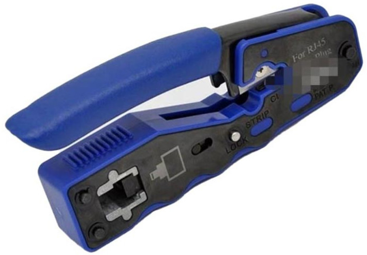Инструмент/Тестер Инструмент за кримпване на конектори RJ45, кат. 5e, кат. 6, pass throughна ниска цена с бърза доставка - BestPC.BG