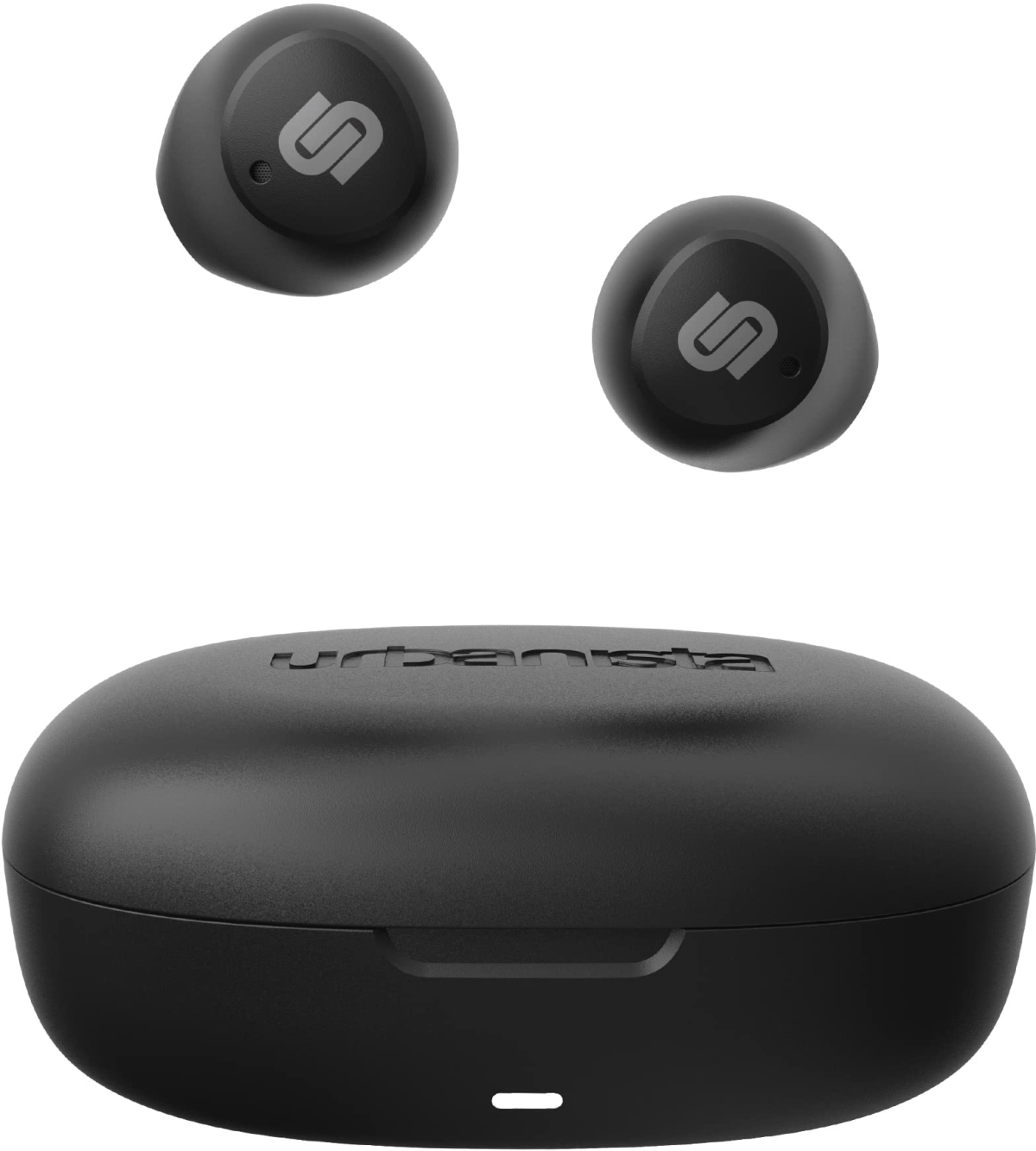 Слушалки URBANISTA LISBON Bluetooth earphones 27 hours total playtime Touch controls black, Чернина ниска цена с бърза доставка - BestPC.BG