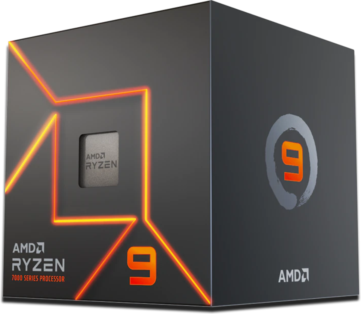 Процесор AMD Ryzen 9 7900, AM5, 12C-24T, 3.70 - 5.40 GHz, 65W, 64MB Cache, boxна ниска цена с бърза доставка - BestPC.BG