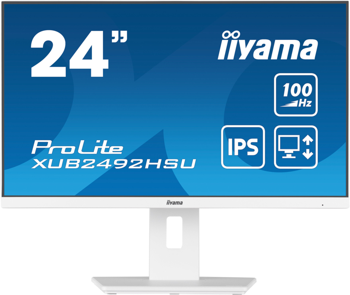 Монитор IIYAMA XUB2492HSU-W6на ниска цена с бърза доставка - BestPC.BG