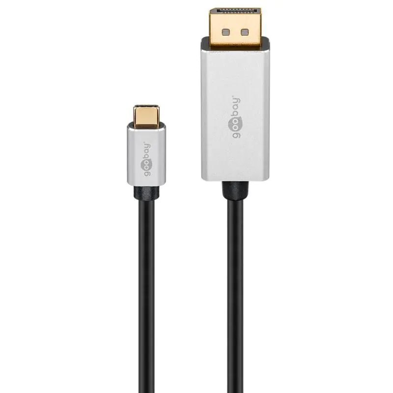 USB-C към DisplayPort адаптер кабел, 3 метрана ниска цена с бърза доставка - BestPC.BG