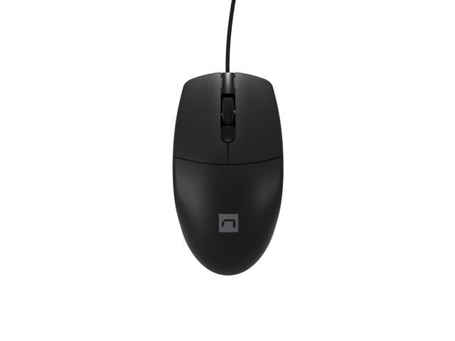 Мишка Natec Mouse Ruff Plus 1200 DPI Чернана ниска цена с бърза доставка - BestPC.BG