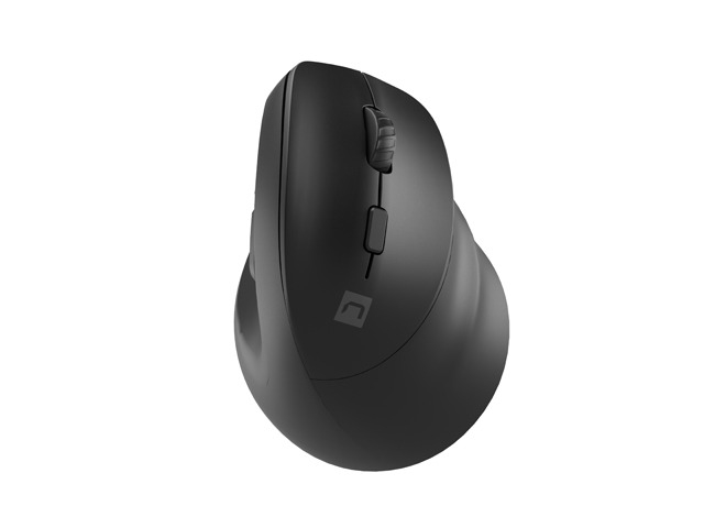 Мишка Геймърска Natec Vertical Mouse Crake 2 BLUETOOTH 5.2 + 2.4GHZ Черна 2400dpiна ниска цена с бърза доставка - BestPC.BG