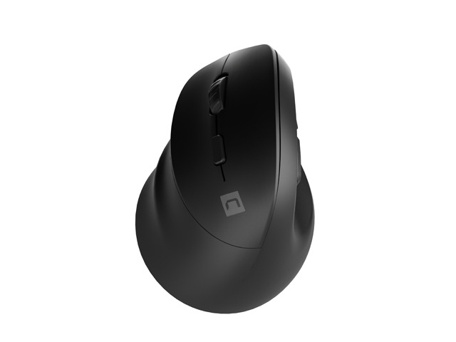 Мишка Геймърска Natec Vertical Mouse Crake 2 BLUETOOTH 5.2 + 2.4GHZ Черна 2400dpiна ниска цена с бърза доставка - BestPC.BG