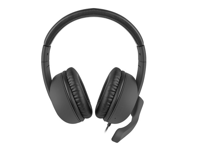 Слушалки Natec Headset Rhea With Microphpne Blackна ниска цена с бърза доставка - BestPC.BG