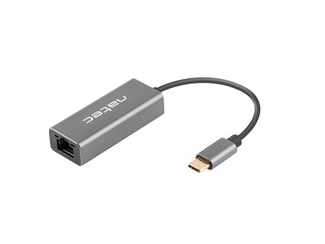 Кабел/адаптер Natec Cricket USB to RJ45 Ethernet Adapter Network Card Cricket USB-C 3.1, 1xRJ45 1GBна ниска цена с бърза доставка - BestPC.BG
