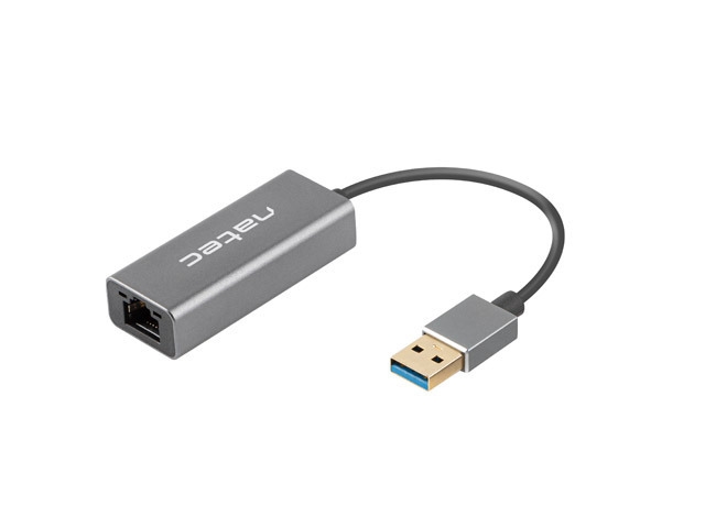 Кабел/адаптер Natec Cricket USB to RJ45 Ethernet Adapter Network Card Cricket USB 3.0на ниска цена с бърза доставка - BestPC.BG