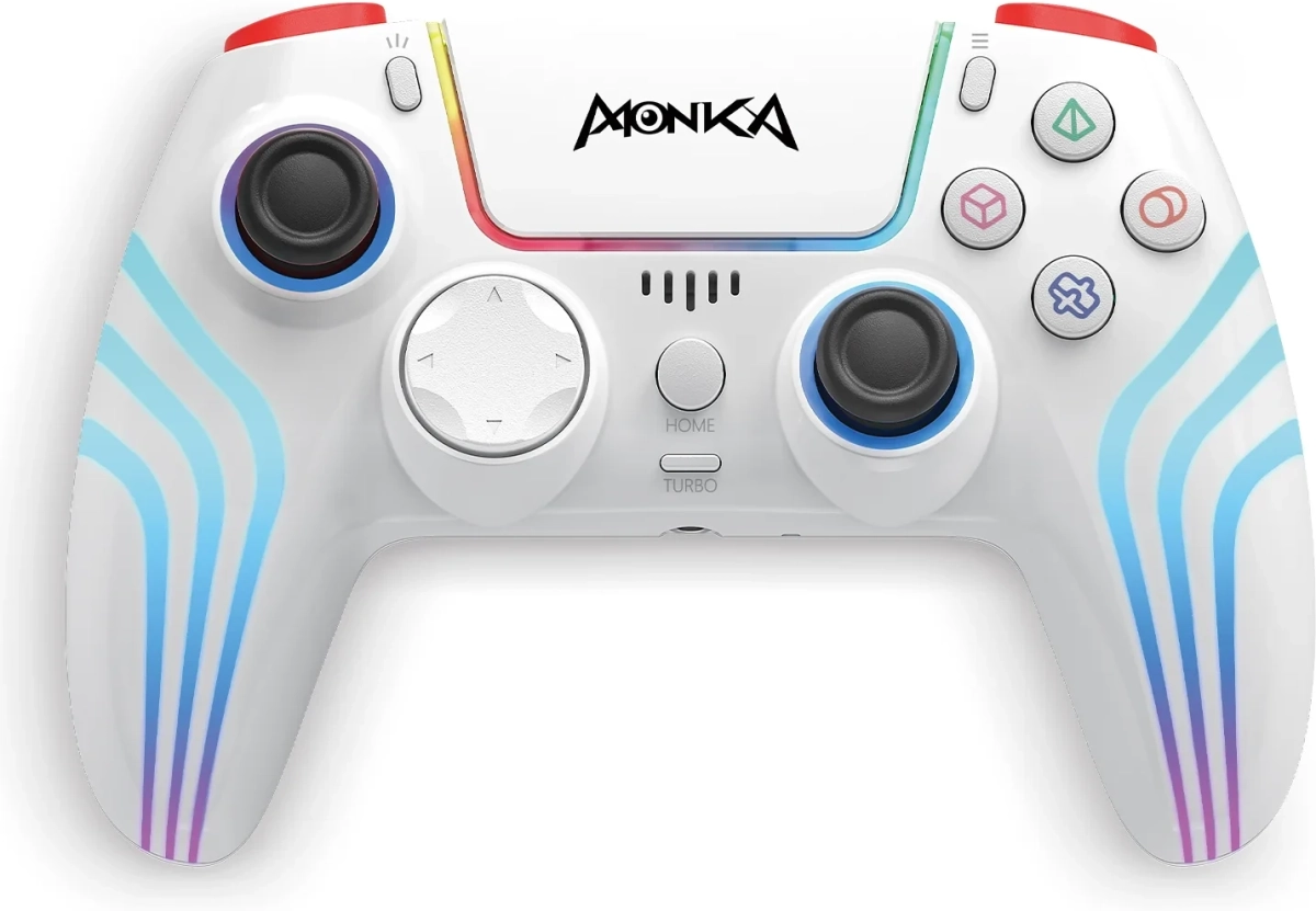 Мултимедиен продукт Marvo геймпад Gamepad Monka Contra GT-96 - PS4, RGB, Wireless, Vibrationна ниска цена с бърза доставка - BestPC.BG