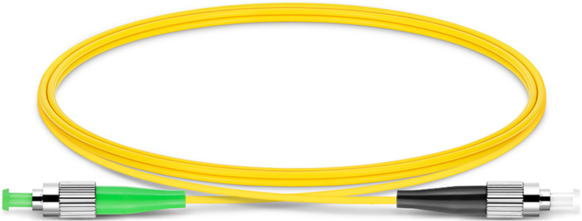 Оптична пач корда FC-APC-FC-UPC, симплекс, сингъл мод OS2, 3 мм оптичен пач кабел — 7 метрана ниска цена с бърза доставка - BestPC.BG