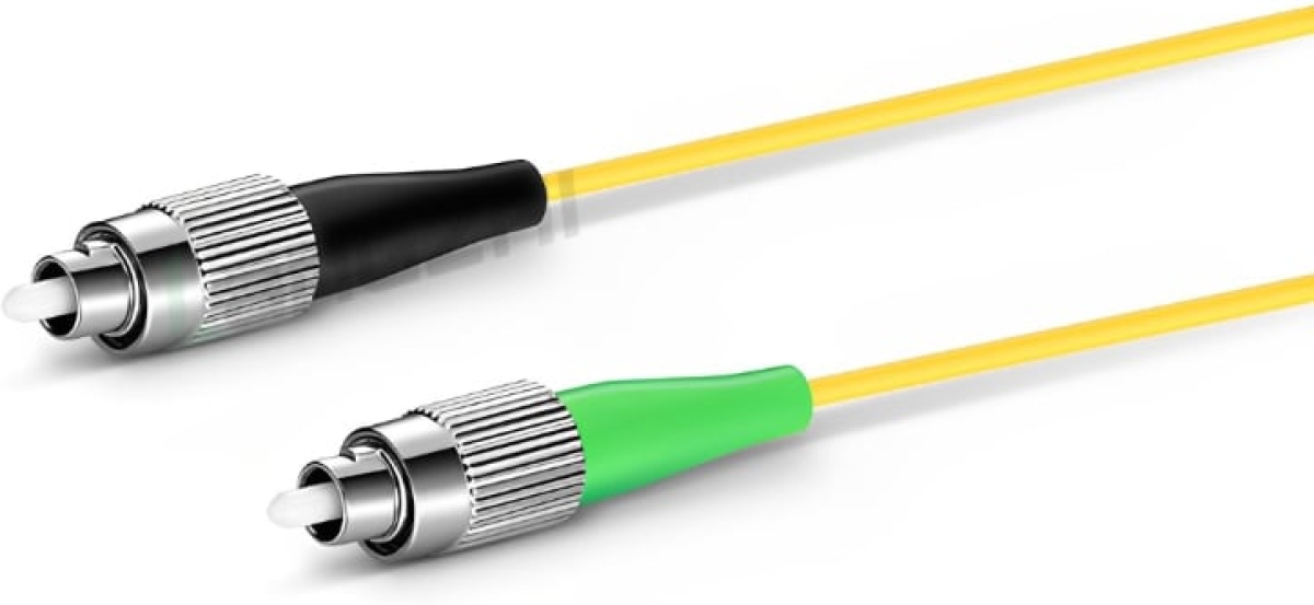 Оптична пач корда FC-APC-FC-UPC, симплекс, сингъл мод OS2, 3 мм оптичен пач кабел — 15 метрана ниска цена с бърза доставка - BestPC.BG