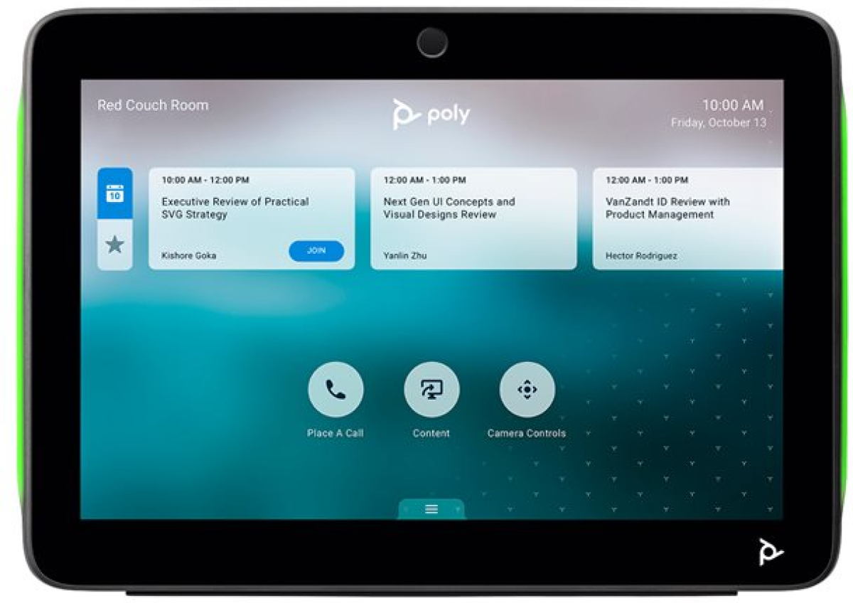 HP Poly TC10 сензорен контролер, сертифициран за Zoom Rooms, черенна ниска цена с бърза доставка - BestPC.BG