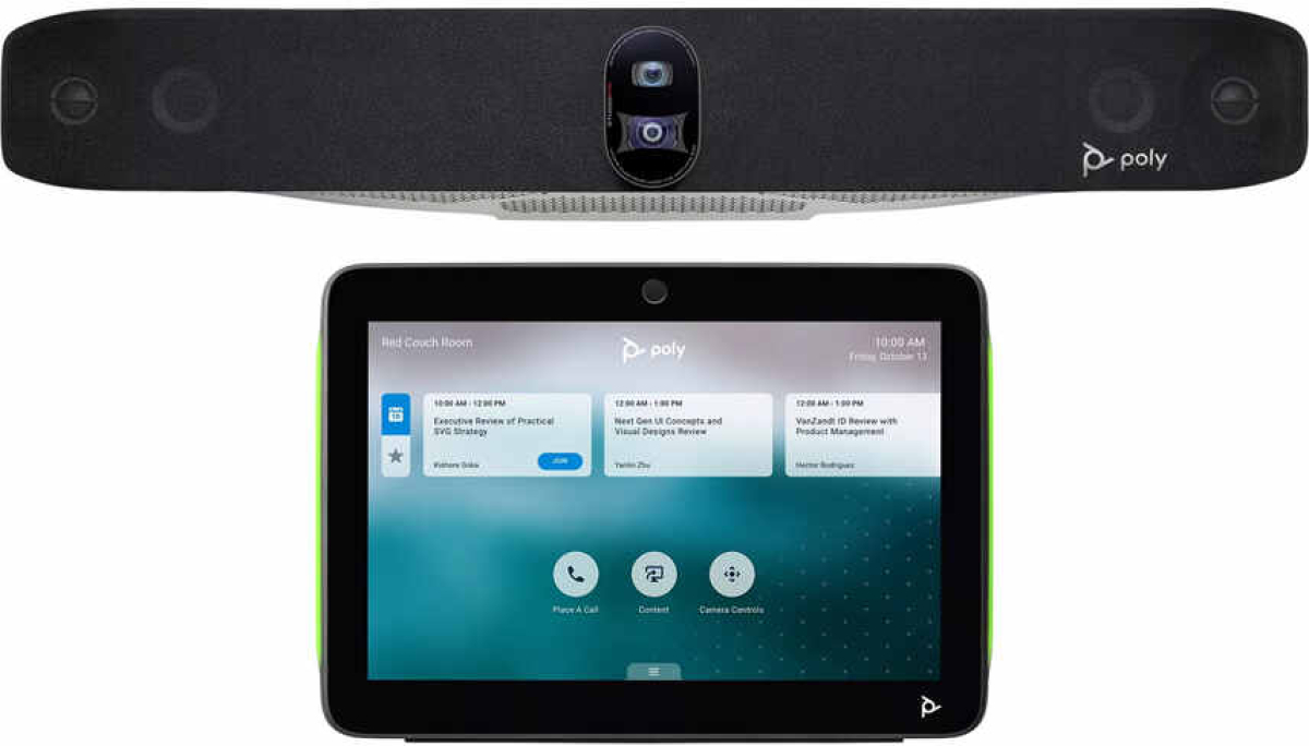 HP Poly Studio X70 All-In-One, Двойни 4K Ultra HD камери, Микрофони, 10" дисплей,на ниска цена с бърза доставка - BestPC.BG