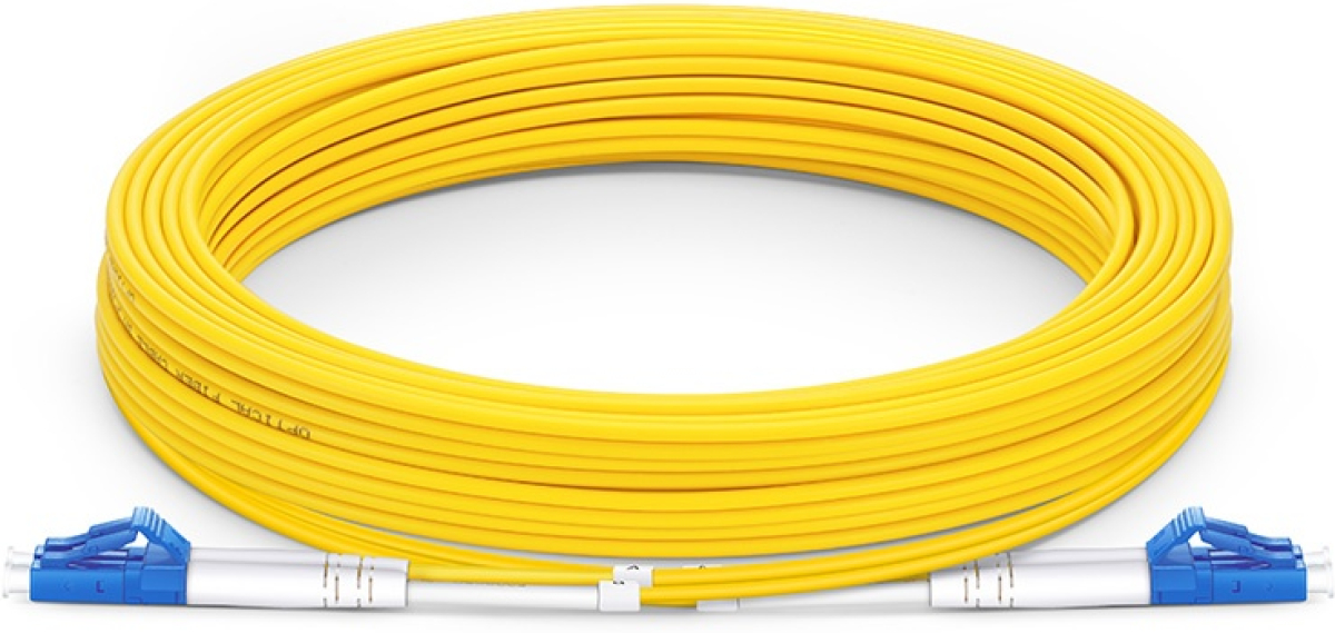 Оптична пач корда Оптичен пач кабел LC-UPC-LC-UPC, дуплекс, сингъл мод OS2, 2 мм, 30 метрана ниска цена с бърза доставка - BestPC.BG