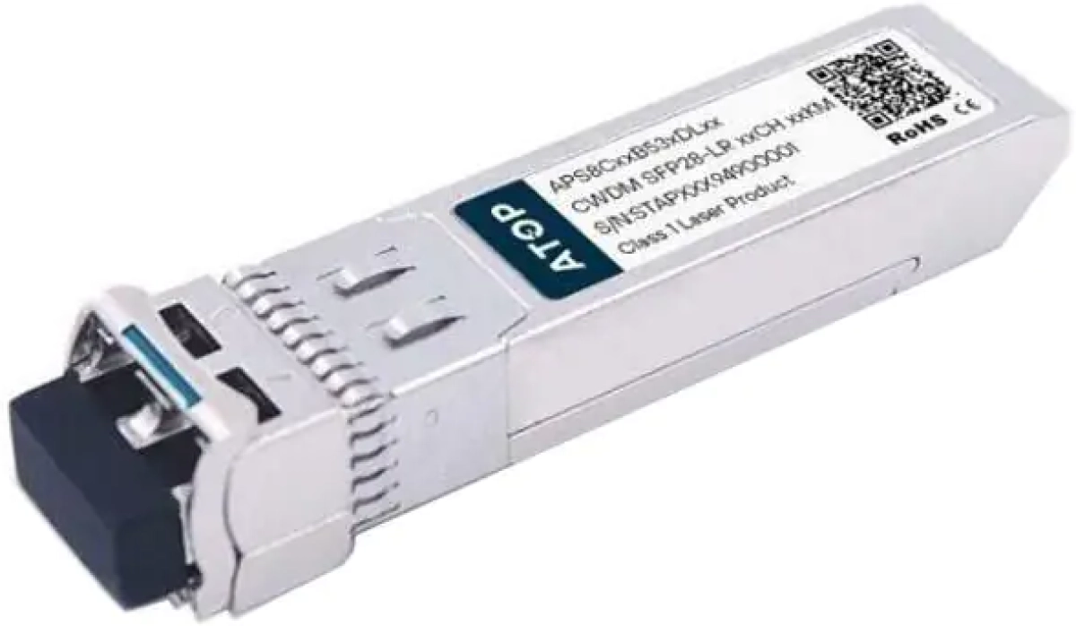 SFP Модул Atop, SFP28 модул, 25G, 1310 nm, сингъл мод, 10 кмна ниска цена с бърза доставка - BestPC.BG