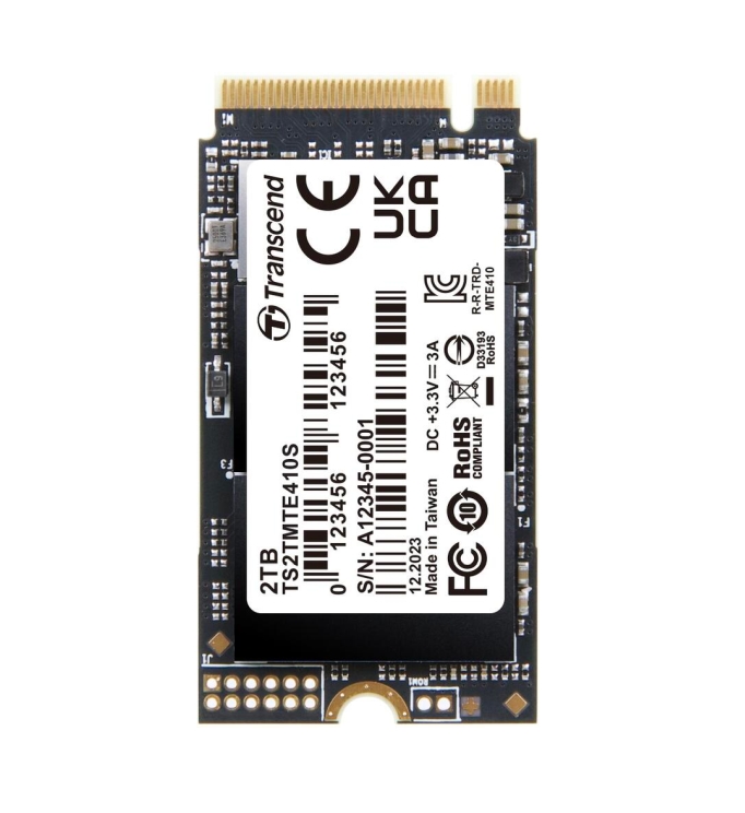 SSD Transcend 2TB, M.2 2242, PCIe Gen4x4, NVMe, 3D TLC, DRAM-lessна ниска цена с бърза доставка - BestPC.BG