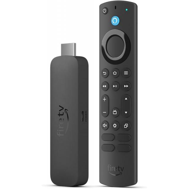 Мултимедиен продукт Мултимедиен плеър AMAZON Fire TV Stick Max Gen2, Wi-Fi 6, Alexa, Черенна ниска цена с бърза доставка - BestPC.BG