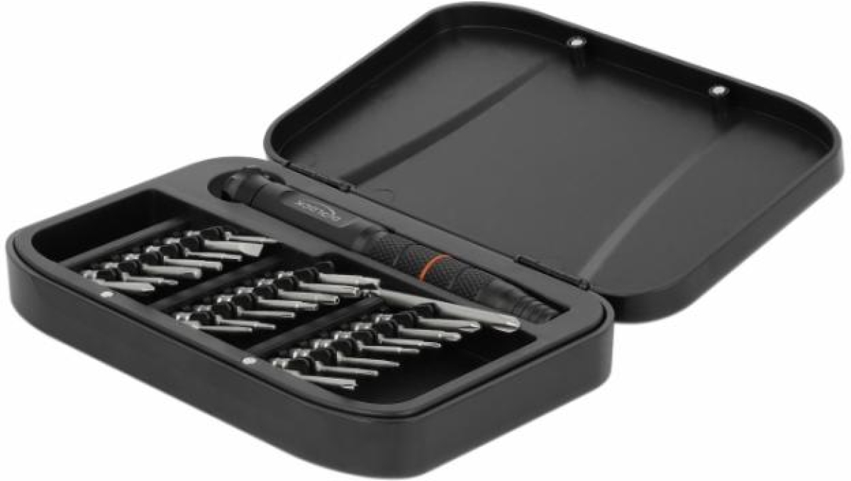 Инструмент/Тестер Комплект отвертки DeLock 64066, 23 части, S2, Калъфна ниска цена с бърза доставка - BestPC.BG