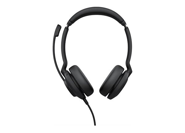 Jabra Evolve2 30 SE стерео слушалки, Bluetooth, USB-C, MS, черенна ниска цена с бърза доставка - BestPC.BG