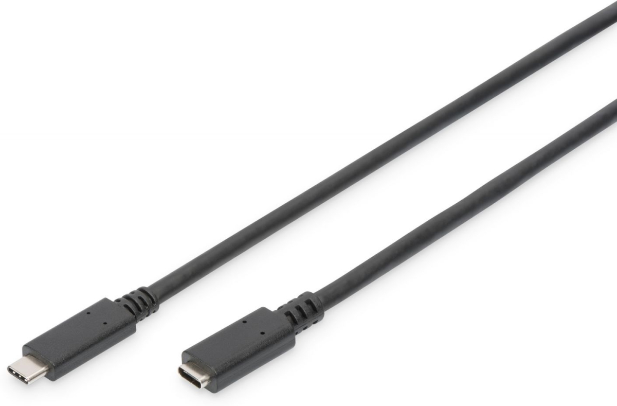 ASSMANN AK-300210-015-S :: Кабел USB Type C удължителен, Type C M-F, 1.5 мна ниска цена с бърза доставка - BestPC.BG